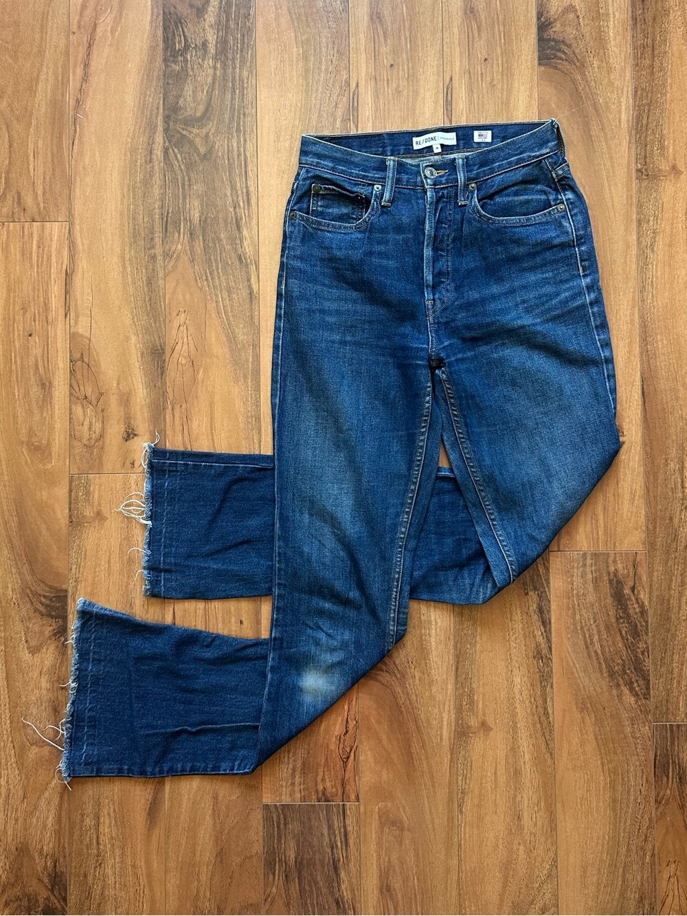 Re/Done dark wash Elsa jeans